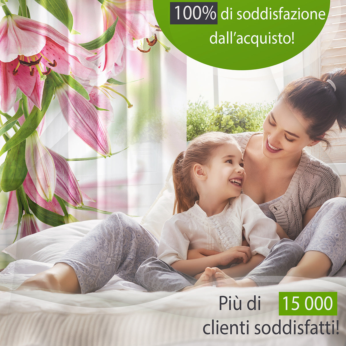 Foto Tende Orchidea Color Pistacchio MyLibelula