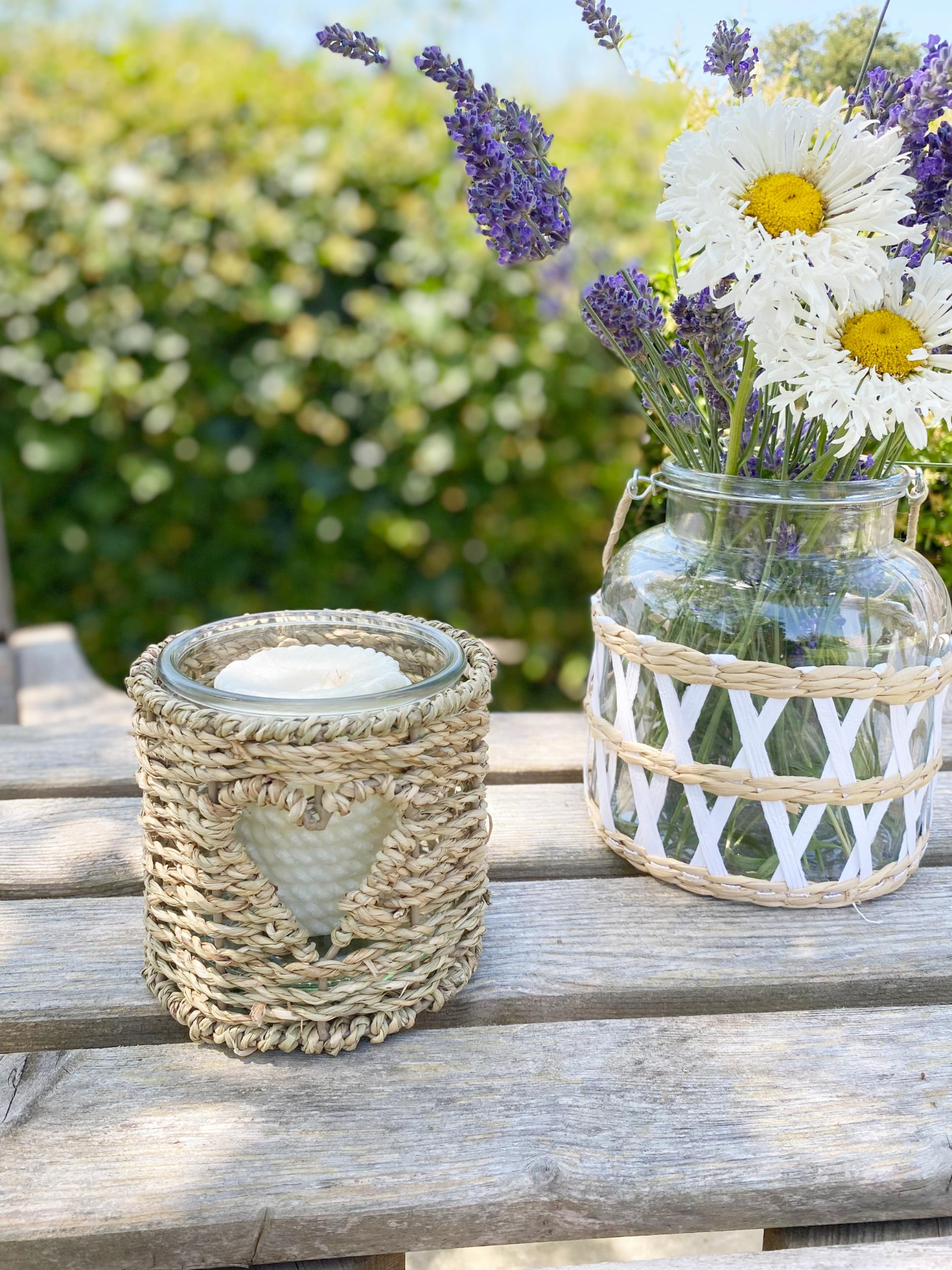 Small Seagrass Candle Holder MyLibelula