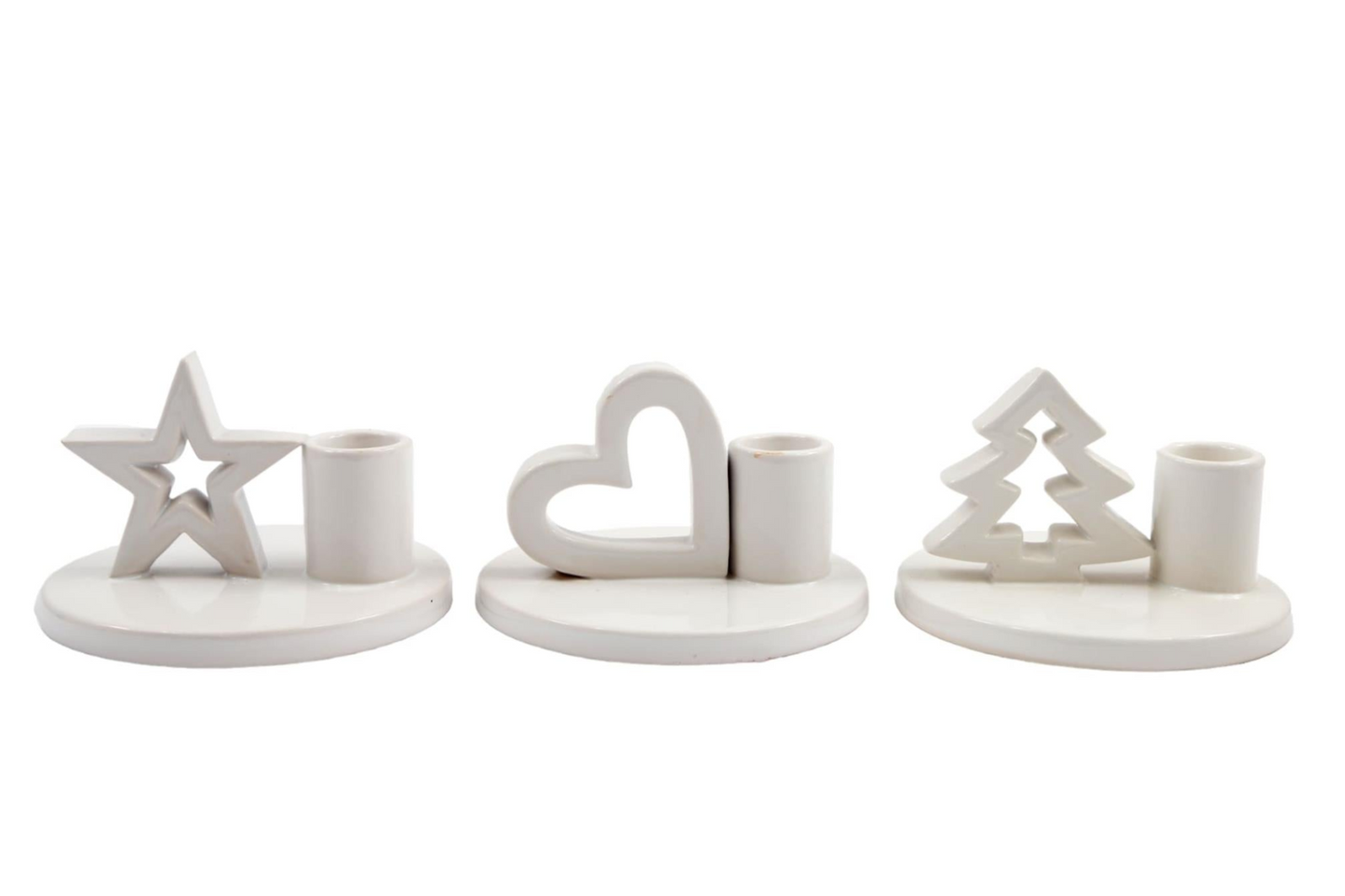 Set of Three Dinner Candle Holders MyLibelula