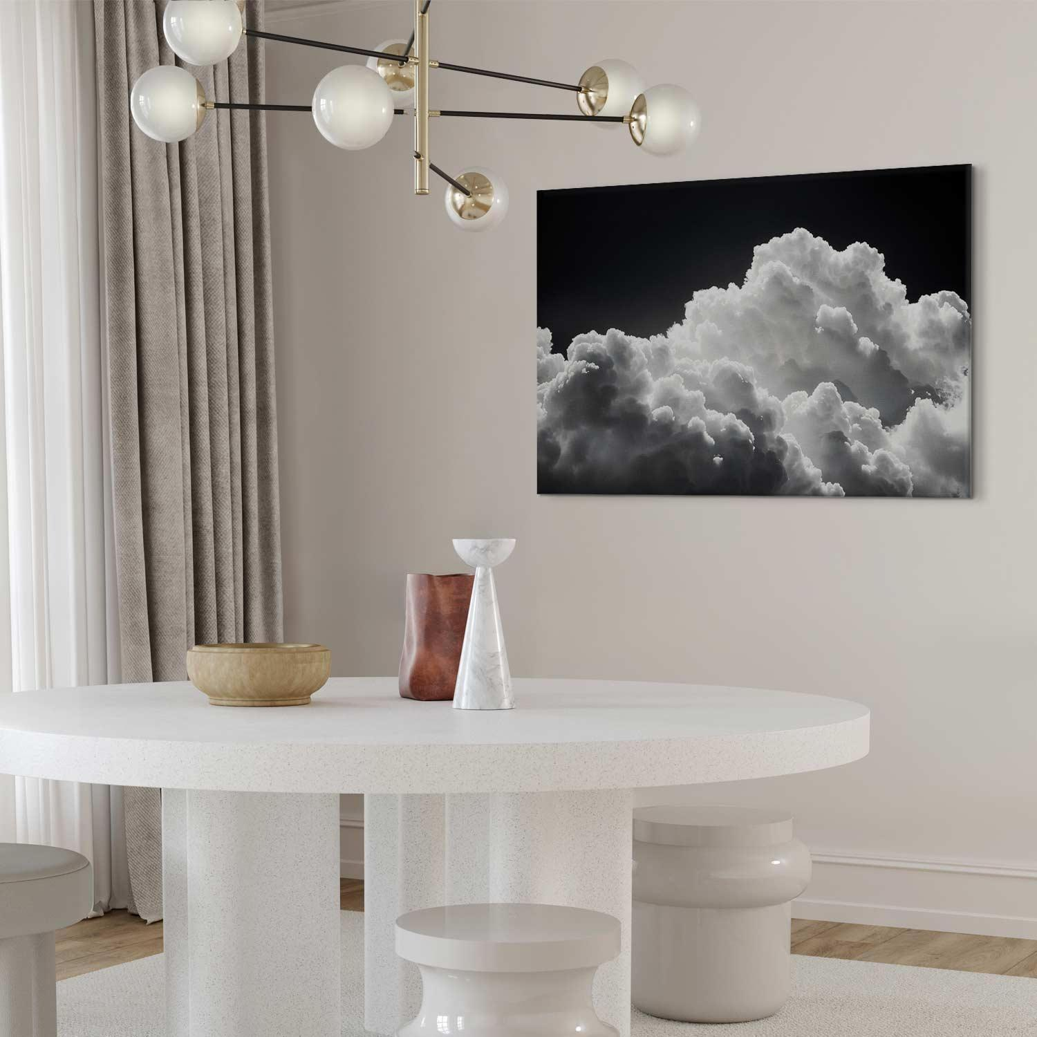 Decorative Wall Painting - Discover the Endless Play of Sunlight – Clouds and Shadows in the Sky MyLibelula