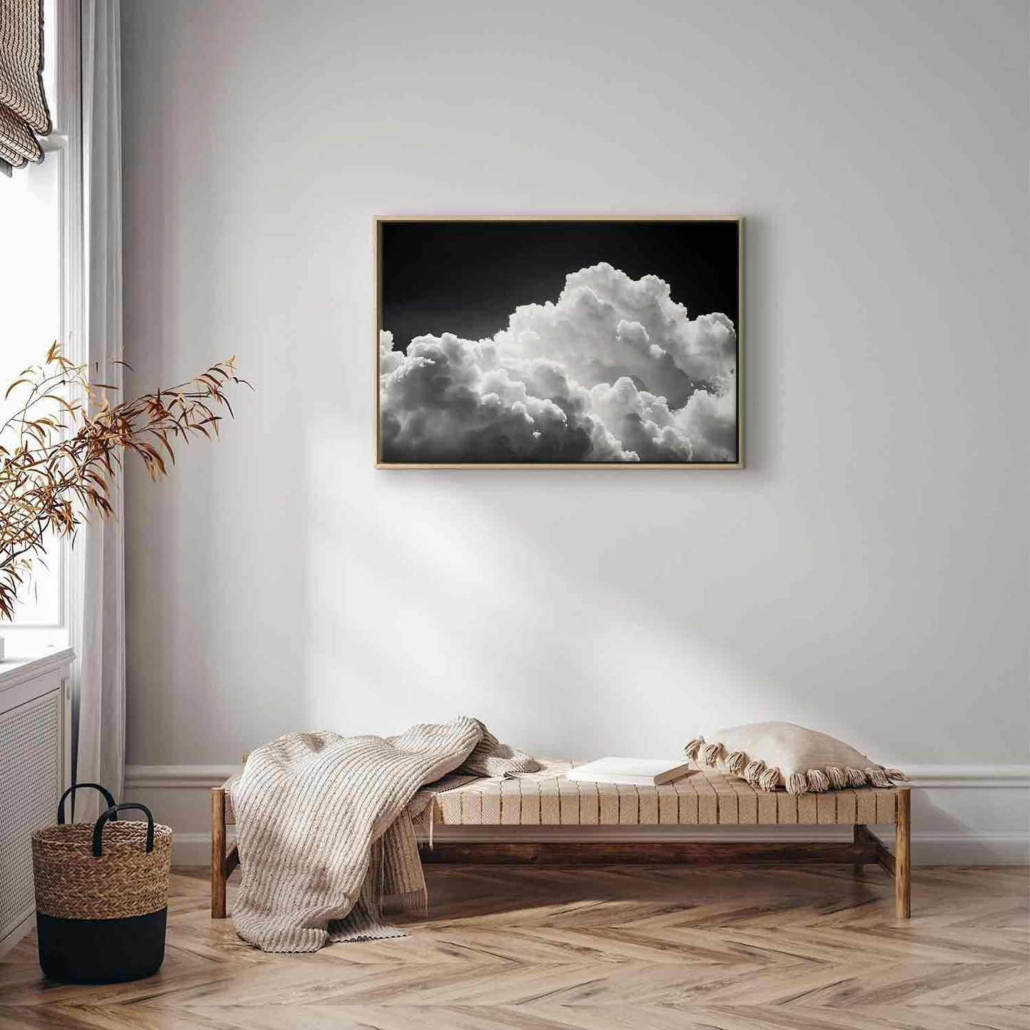 Decorative Wall Painting - Discover the Endless Play of Sunlight – Clouds and Shadows in the Sky MyLibelula