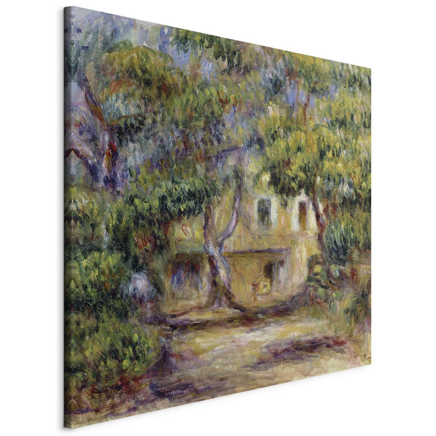 Decorative Wall Painting - The Farm at Les Collettes (Pierre-Auguste Renoir) MyLibelula