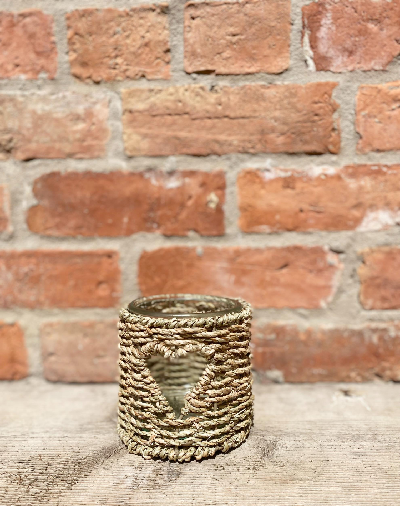 Small Seagrass Candle Holder MyLibelula