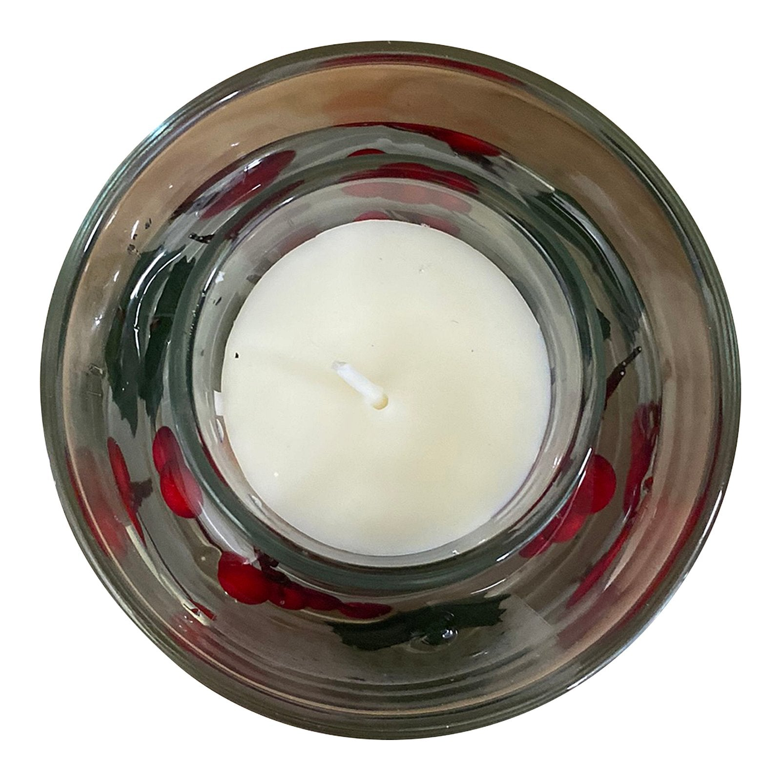 Berry & Holly Gel Wax Candle 9cm MyLibelula