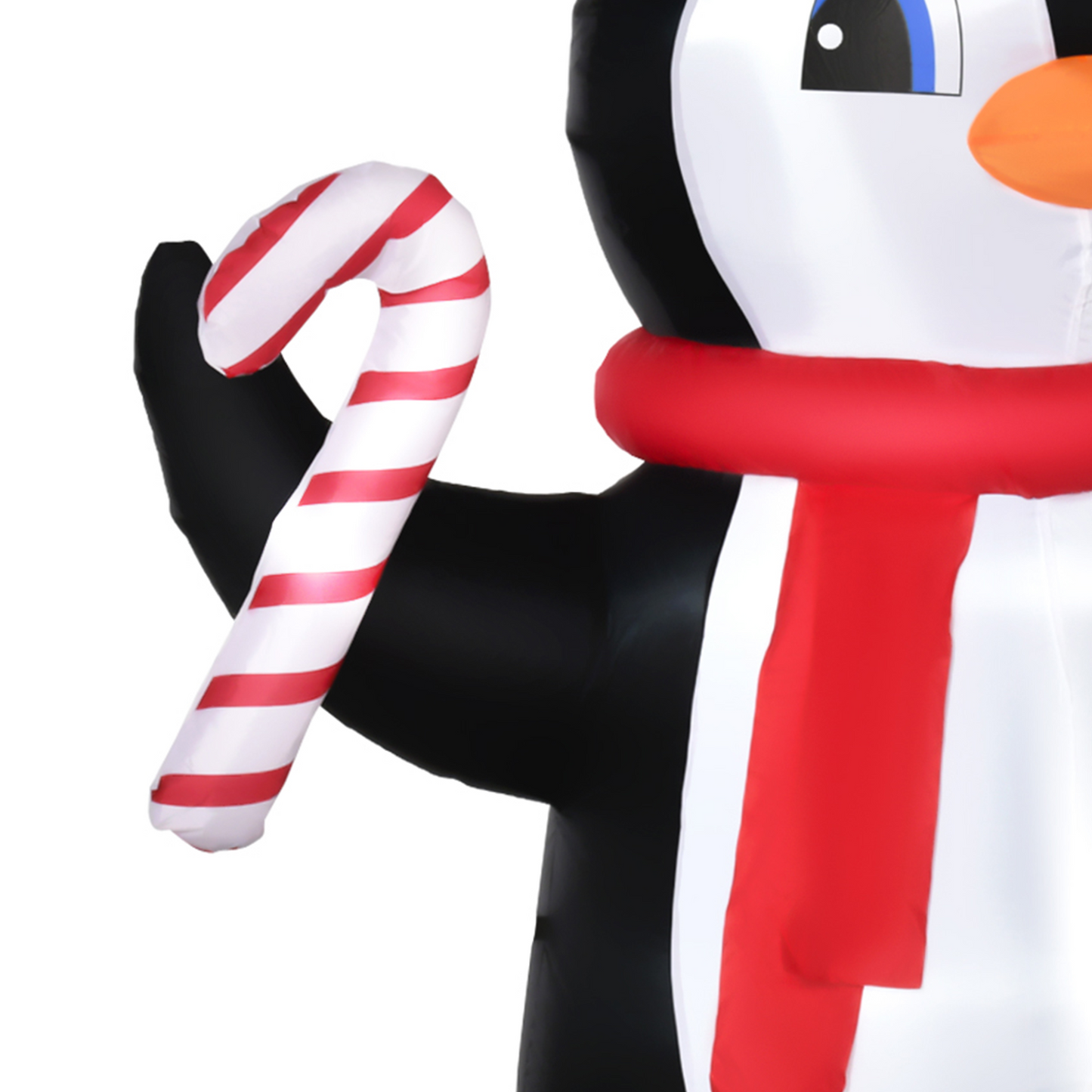 HOMCOM 8ft Inflatable Christmas Penguin with LED Lights | Outdoor Holiday Decoration MyLibelula