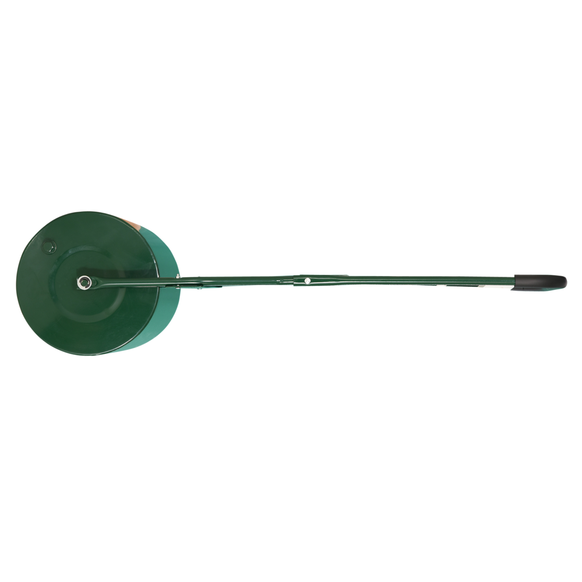 Outsunny 40L Lawn Roller Drum Scraper Bar Collapsible Handle Water or Sand Filled Φ32cm Green MyLibelula